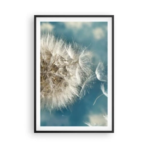 Plakat i sort ramme - En engels åndedræt - 61x91 cm