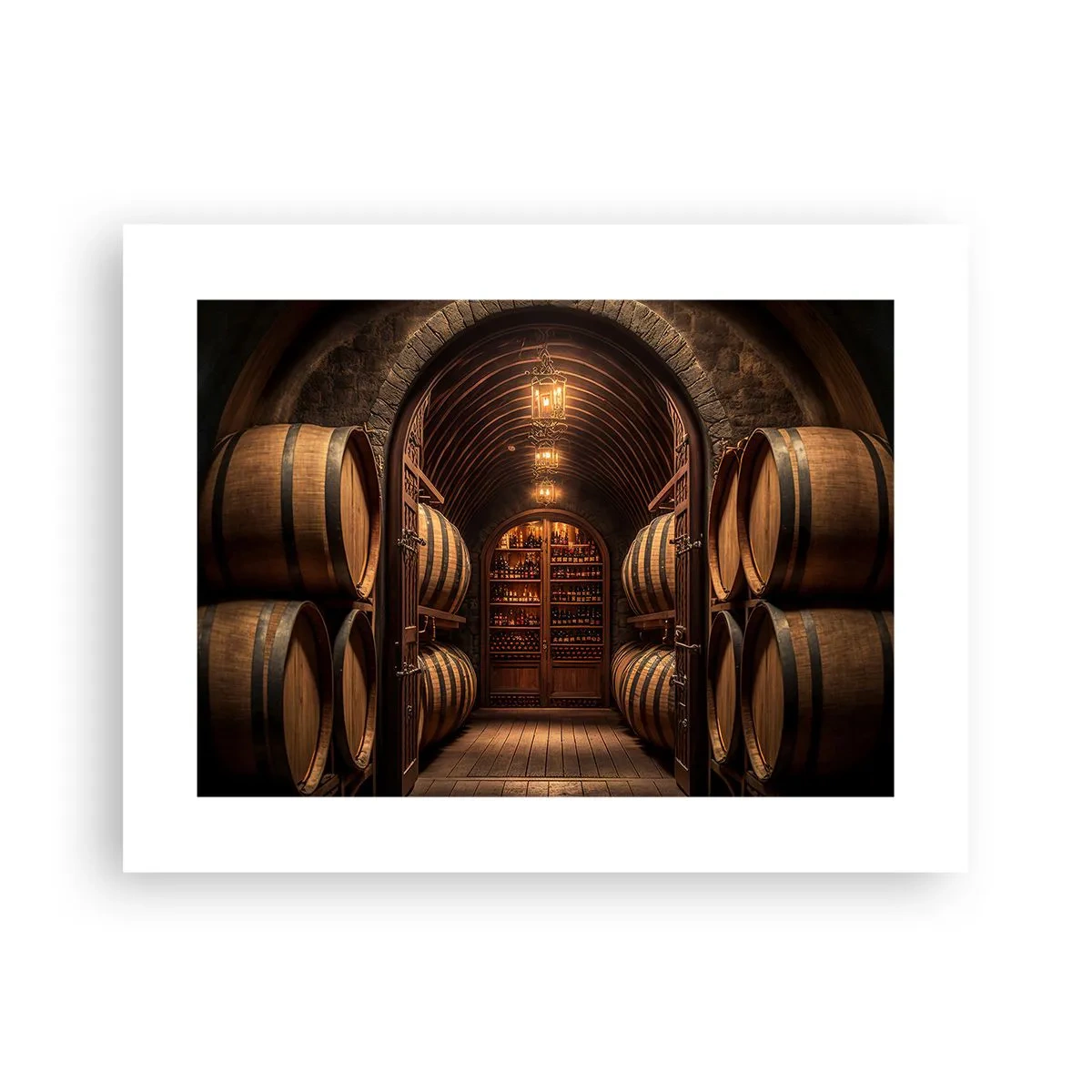 Plakat - Atmosfærisk kælder - 40x30 cm