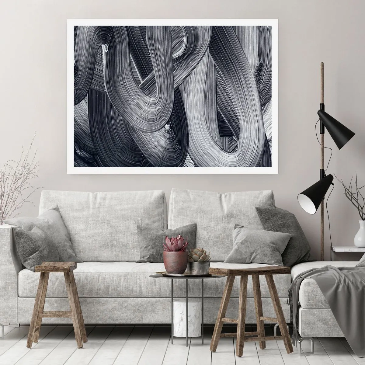 Plakat - Virkelighedens flygtighed - 70x50 cm