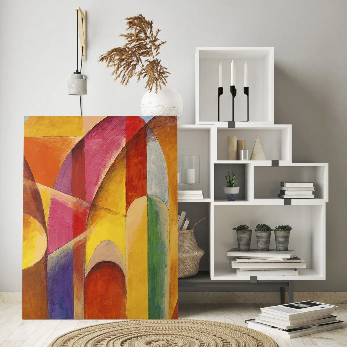 Billede på glas - Solens katedral - 50x70 cm