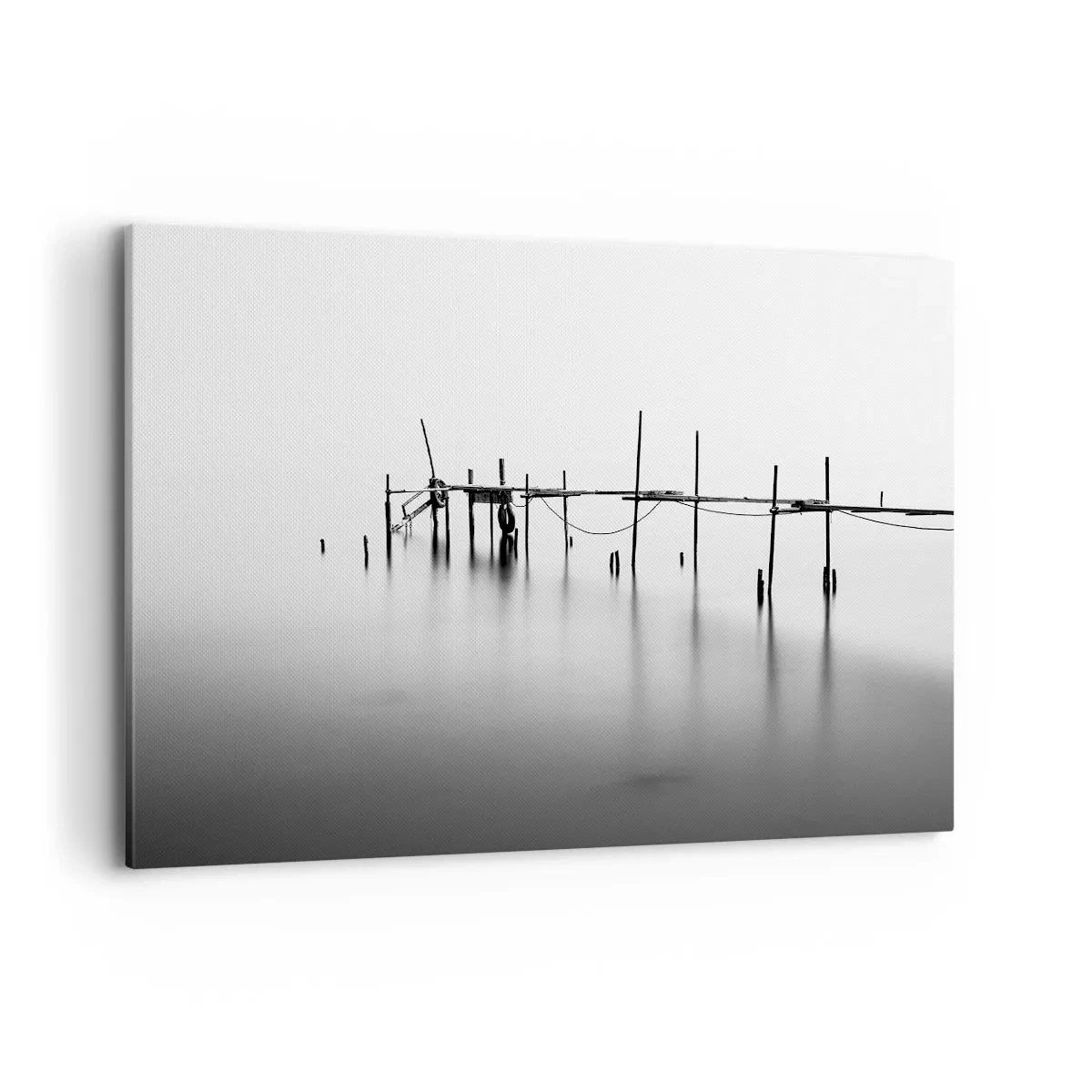 Lærredstryk - Billede på lærred - Hvad nu, hvis verden ikke eksisterer? - 100x70 cm