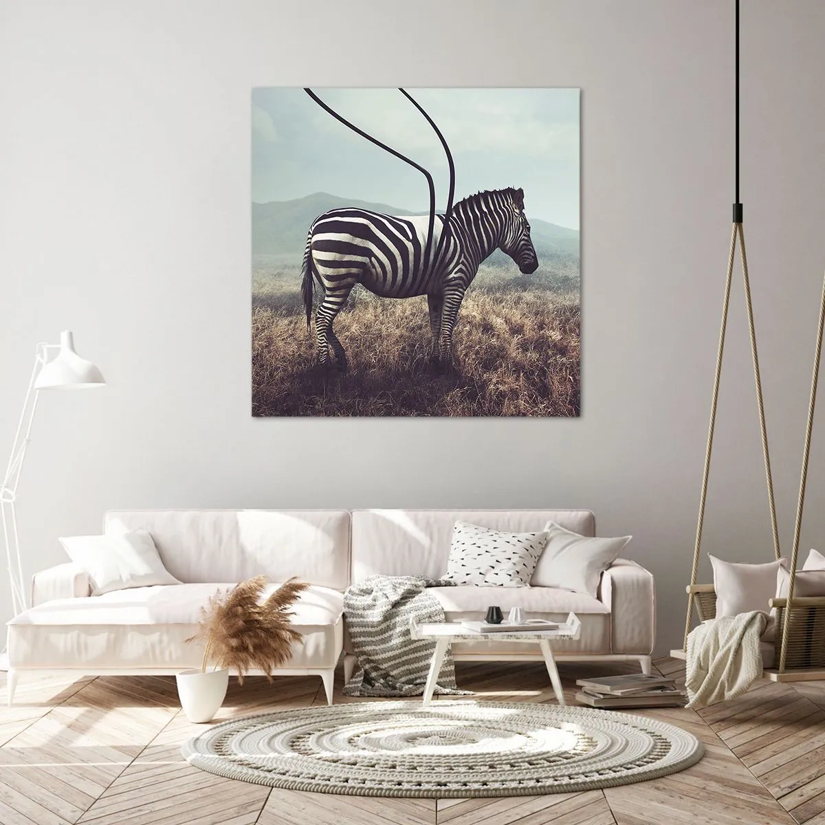 Lærredstryk - Billede på lærred - OBS! Fejl - 60x60 cm