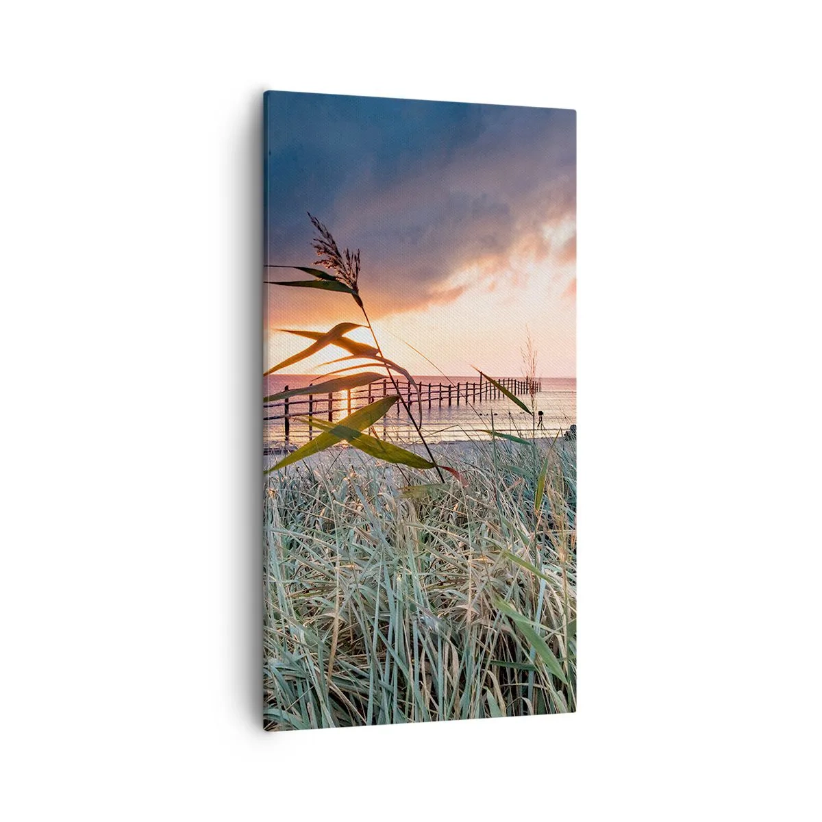 Lærredstryk - Billede på lærred - Ikke passerer med vinden - 55x100 cm