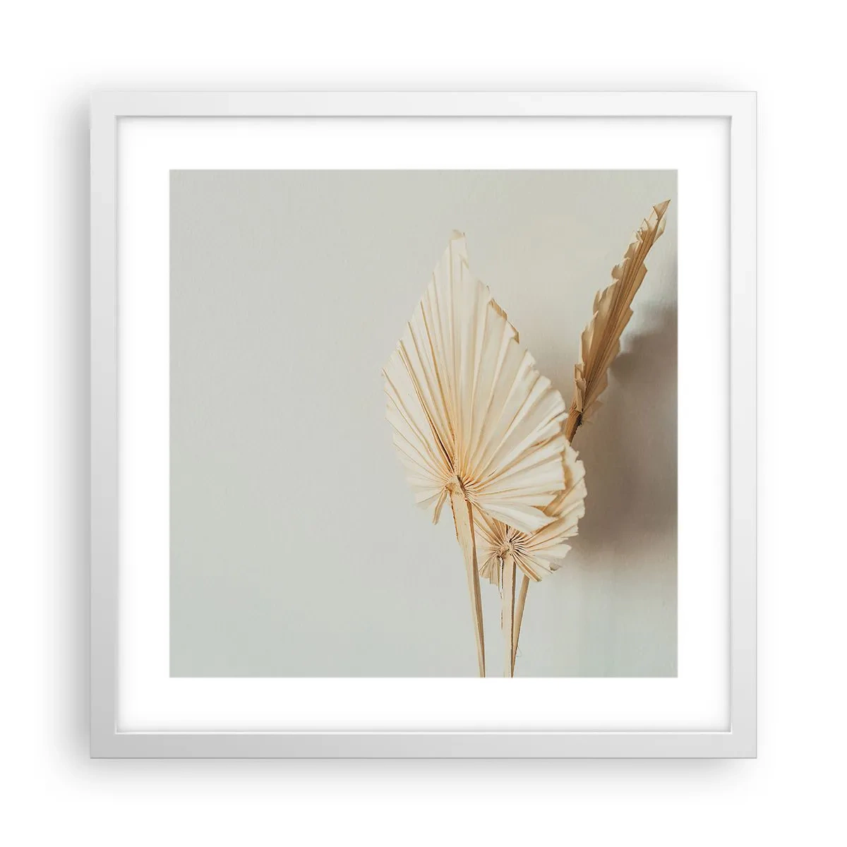 Plakat i hvid ramme - Når du har brug for trøst - 40x40 cm