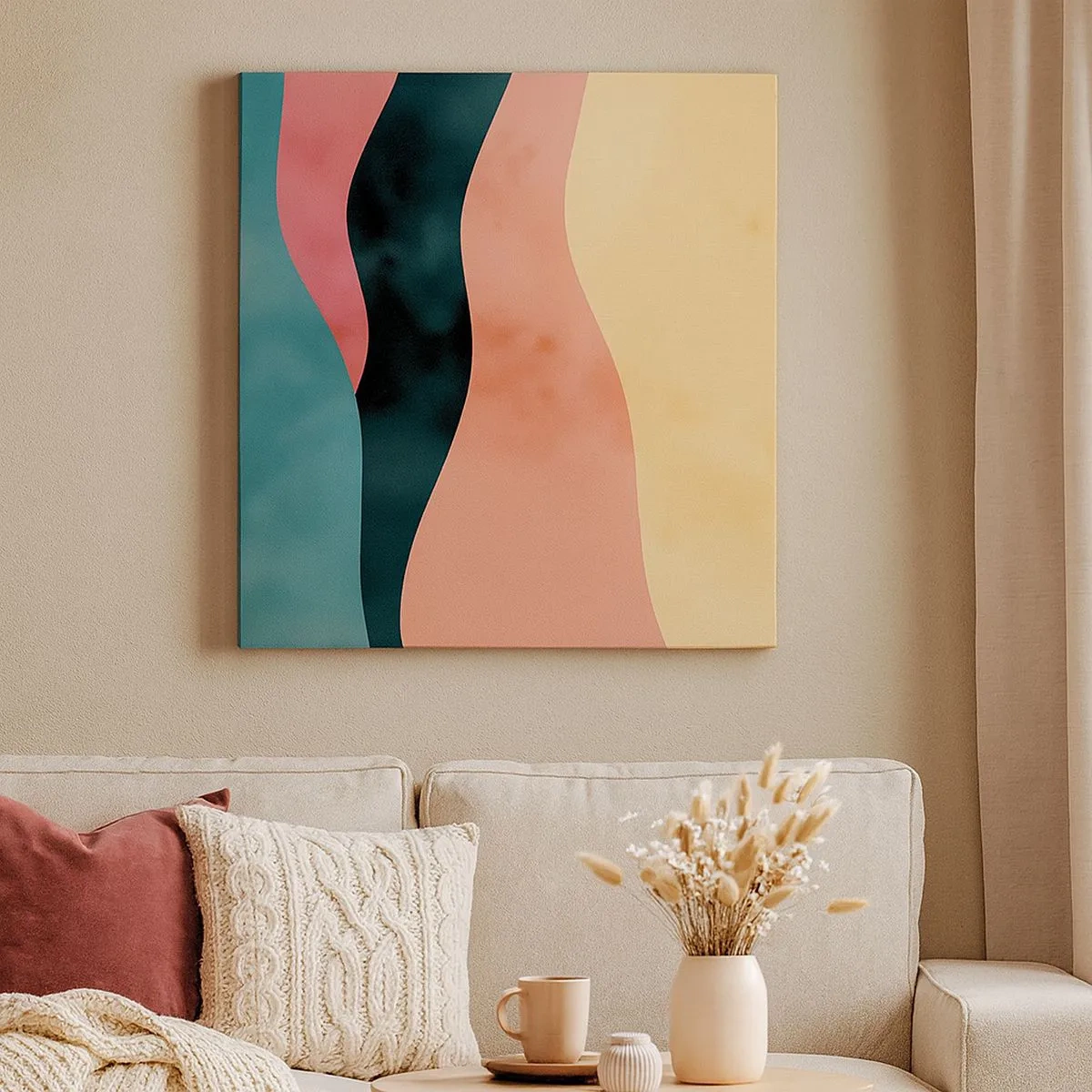 Lærredstryk - Billede på lærred - Kompatibel manglende overholdelse - 30x30 cm