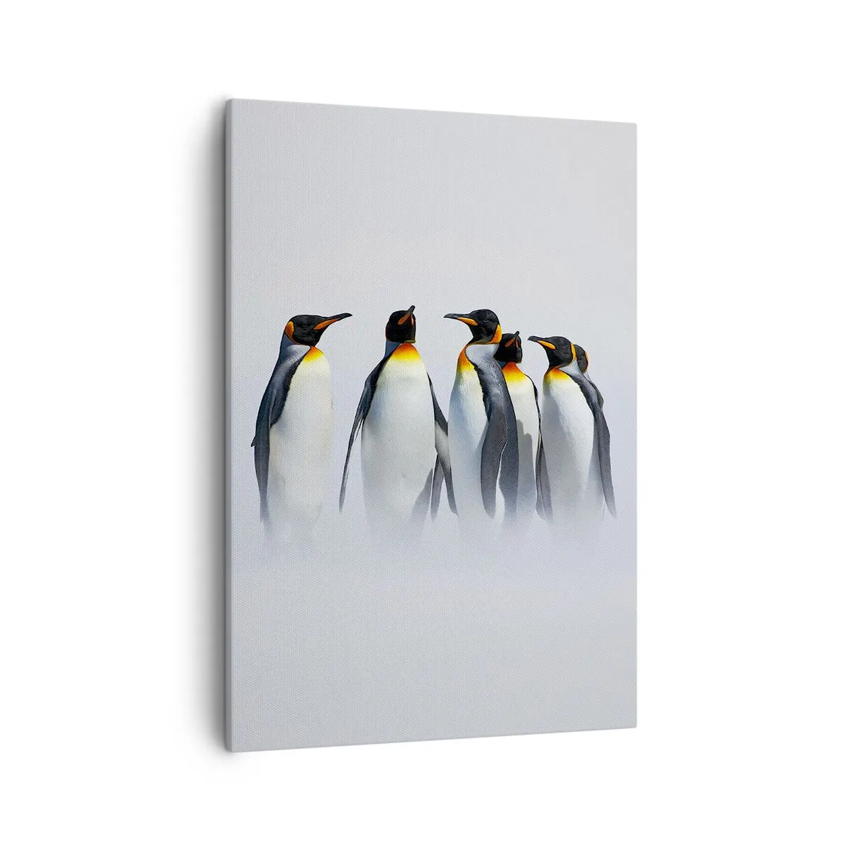 Lærredstryk - Billede på lærred - Møde i aftenkjole - 50x70 cm