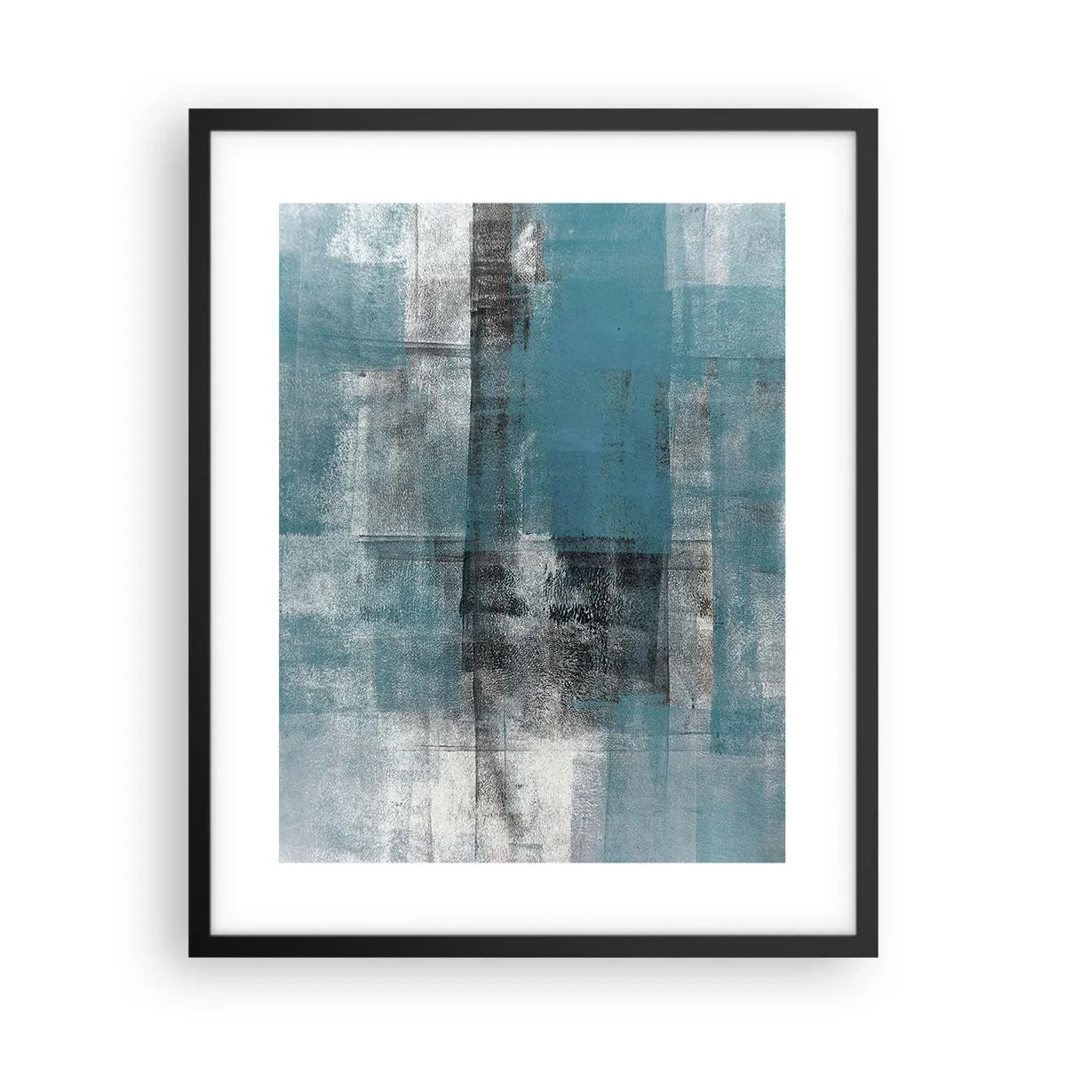 Plakat i sort ramme - Vand og luft - 40x50 cm