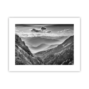 Plakat - Hele vejen til horisonten - 40x30 cm