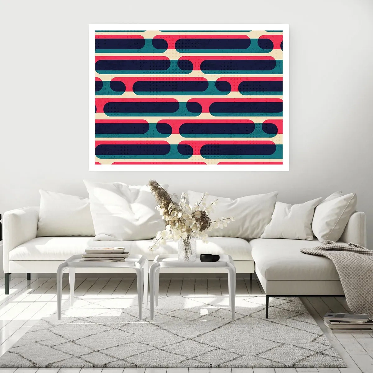 Plakat - Indad og fremad - 50x40 cm