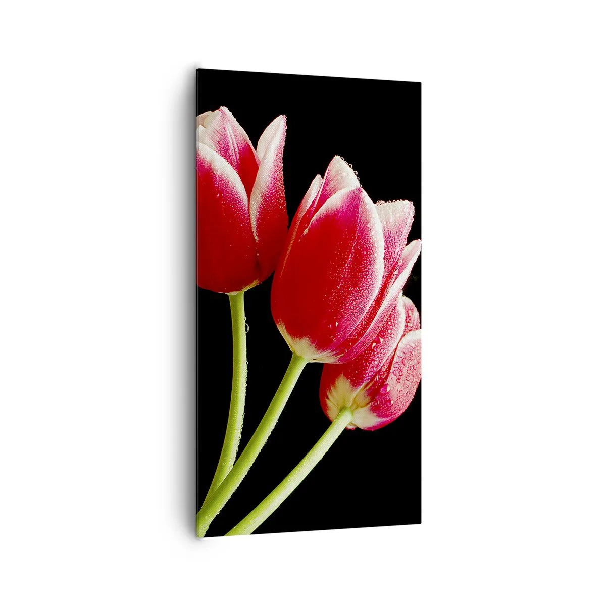 Lærredstryk - Billede på lærred - Løftet om ren kærlighed - 65x120 cm