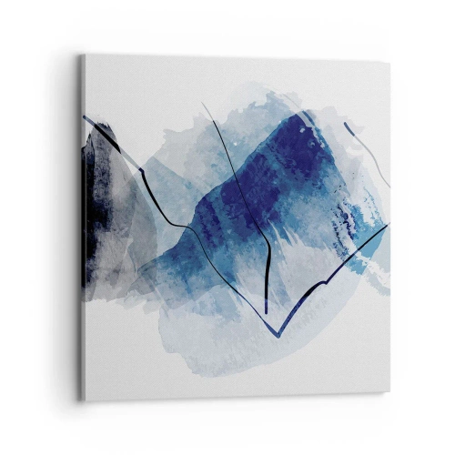 Lærredstryk - Billede på lærred - Isbjerg - 70x70 cm