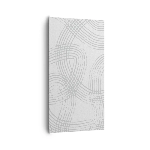 Lærredstryk - Billede på lærred - Der er ingen lige vej - 65x120 cm