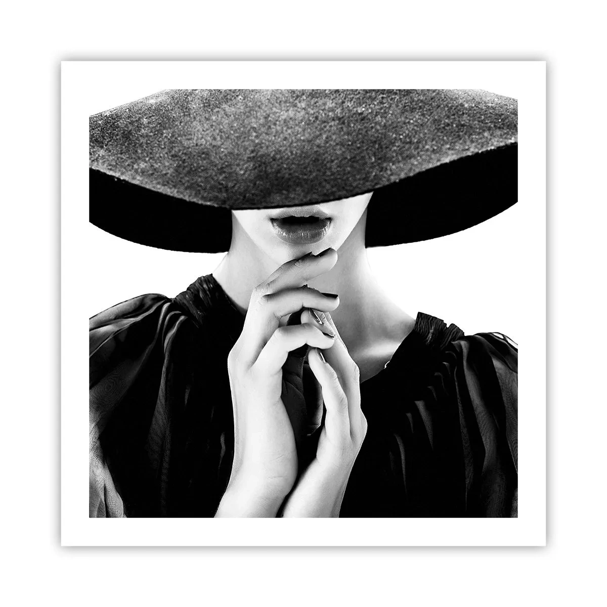 Plakat - Usynlig skønhed - 60x60 cm