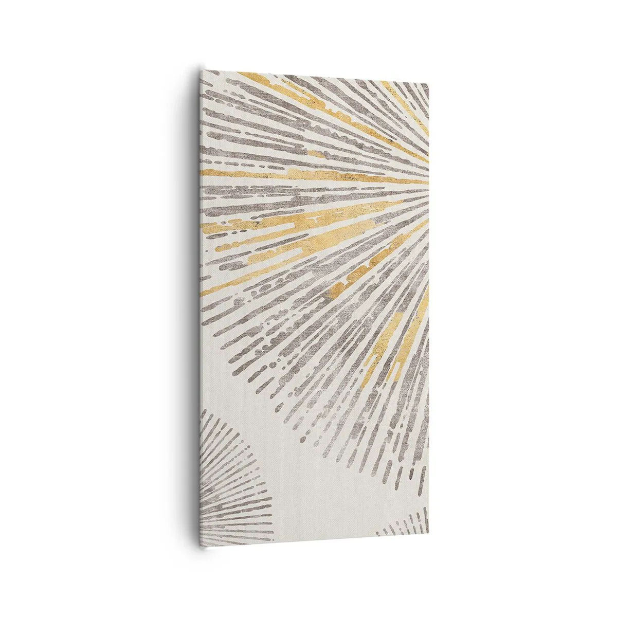 Lærredstryk - Billede på lærred - Skønheden i en rokke - 65x120 cm