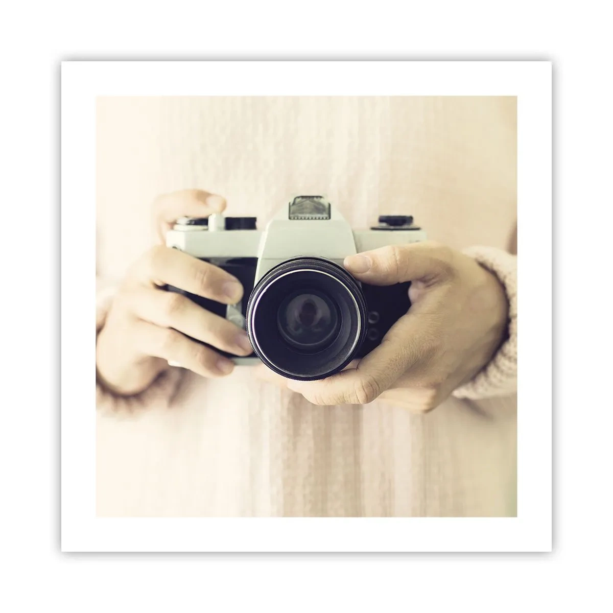 Plakat - For at se mere... - 50x50 cm