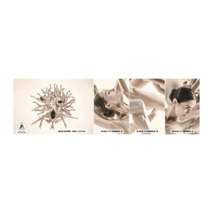 Fototapet Prøve Standard Eco - Blomstrende i dans - Abstraktion, Stykke, Ballet - 100x30 cm