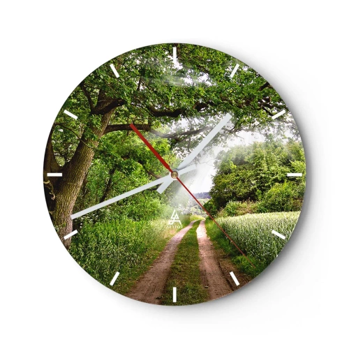 Vægur, Uret - Et in Arcadia ego - 40x40 cm