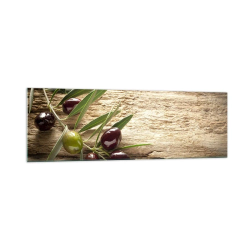 Billede på glas - Lige fra naturen - 160x50 cm