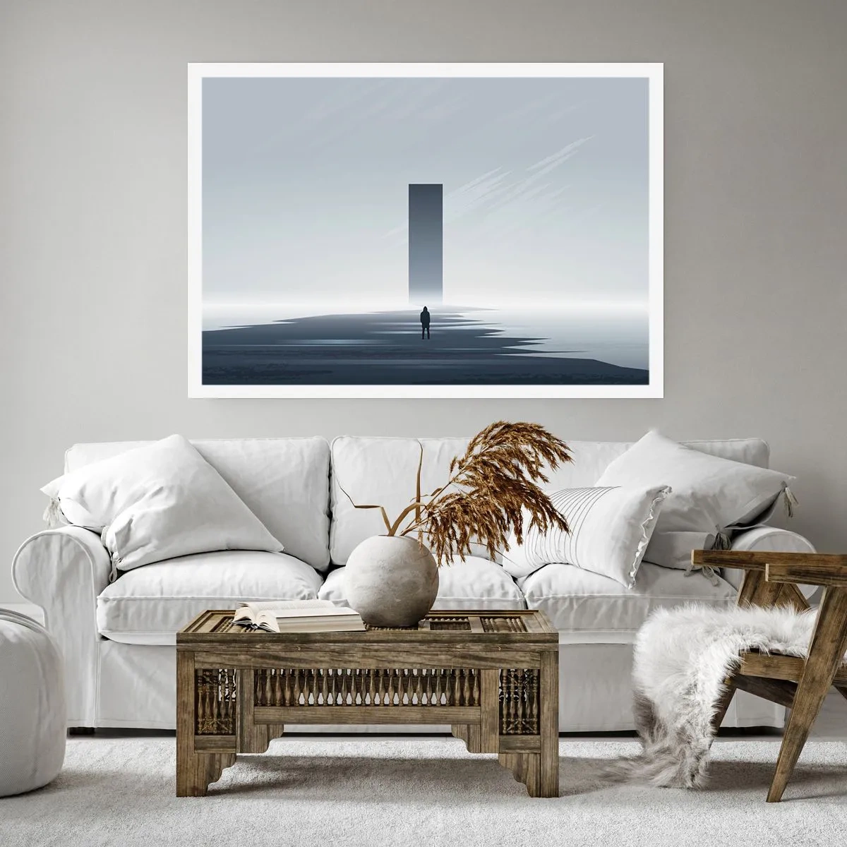 Plakat - Mulighed eller trussel? - 70x50 cm