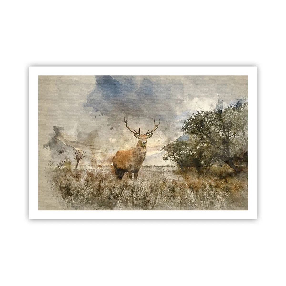 Plakat - Værdighed - styrke - værdighed - 91x61 cm