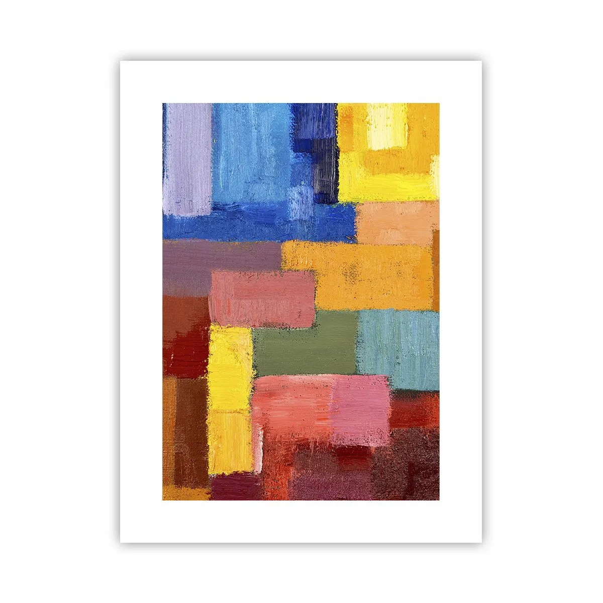 Plakat - Hver især forskellige, alle farverige - 30x40 cm