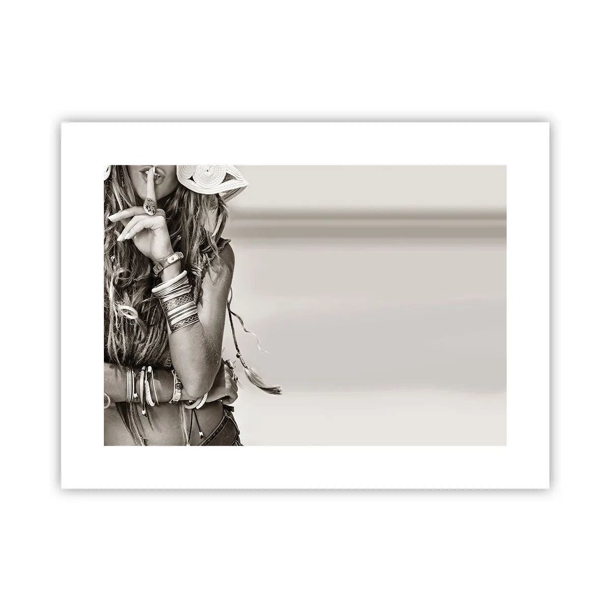 Plakat - Som en pige - 40x30 cm