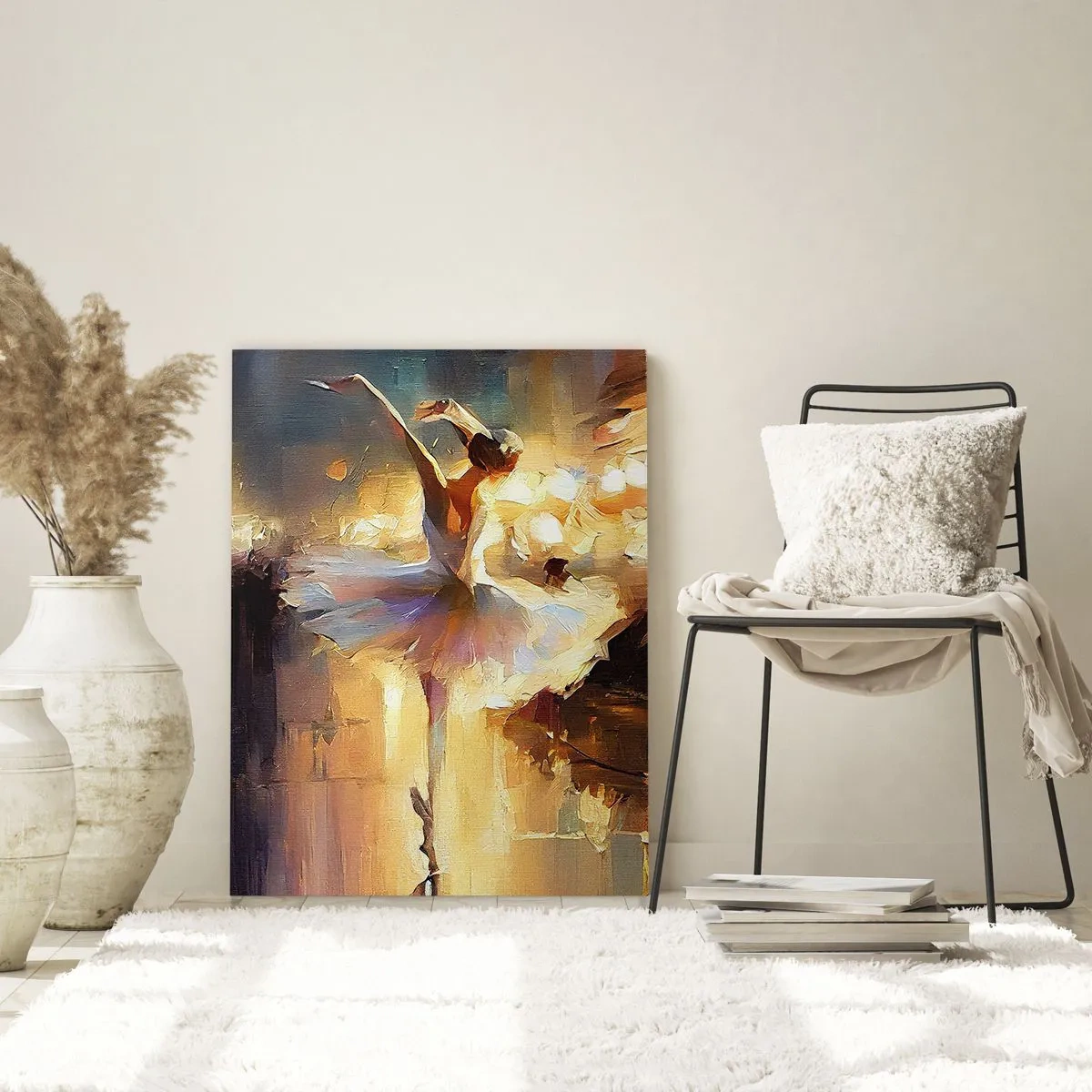 Billede på glas - Et mirakel på gaden - 70x100 cm