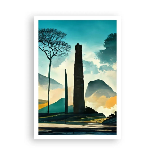 Plakat - Stadig højere og højere - 70x100 cm