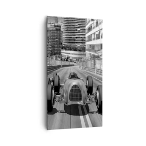 Lærredstryk - Billede på lærred - Der var engang i Monte Carlo - 55x100 cm