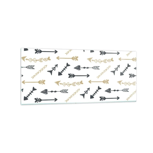 Billede på glas - Skyttens drøm - 120x50 cm