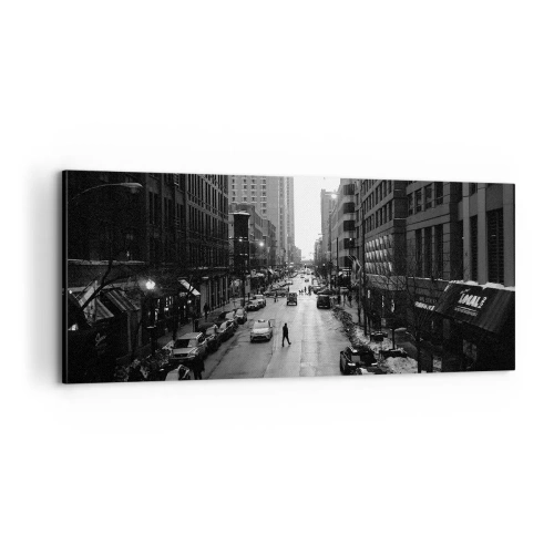 Lærredstryk - Billede på lærred - Endnu en dag som hver dag - 100x40 cm