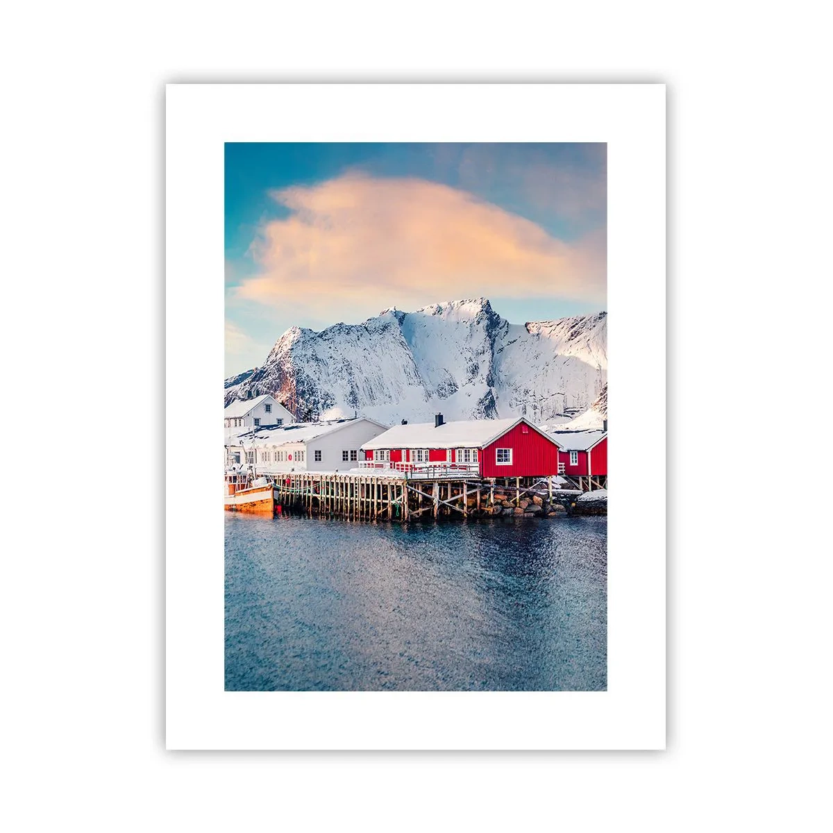 Plakat - Nordlig tilbagetrækning - 30x40 cm