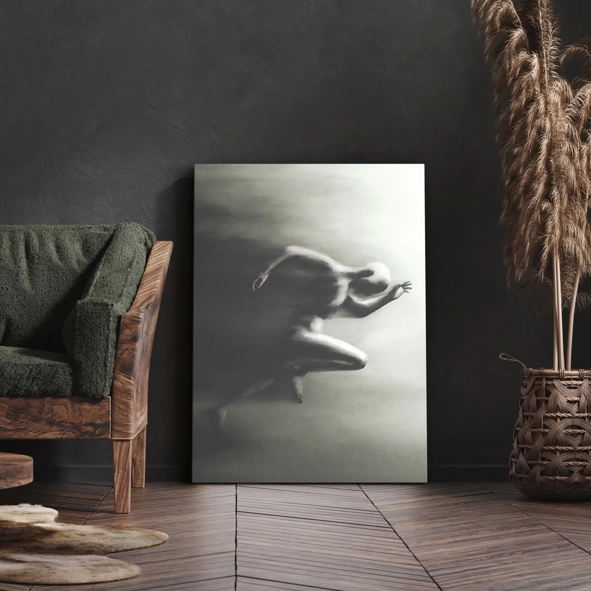 Lærredstryk - Billede på lærred - Ustoppelig - 55x100 cm