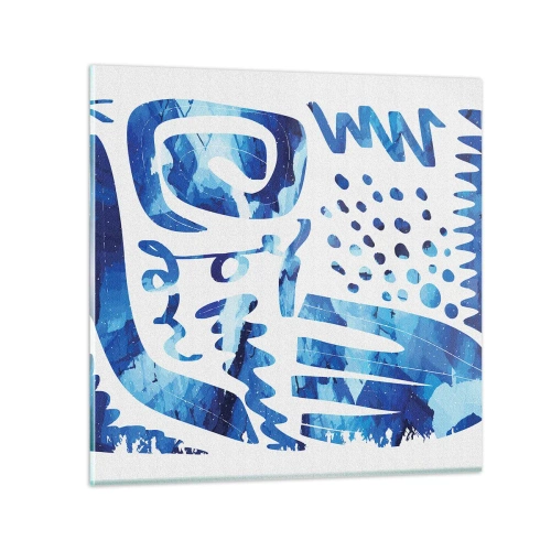 Billede på glas - Tilbage til rødderne - 40x40 cm