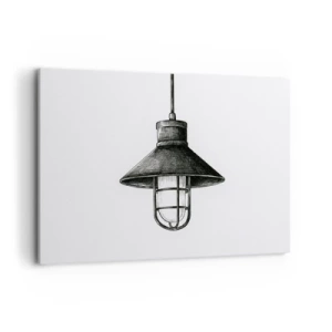 Lærredstryk - Billede på lærred - Som for mange år siden... - 100x70 cm