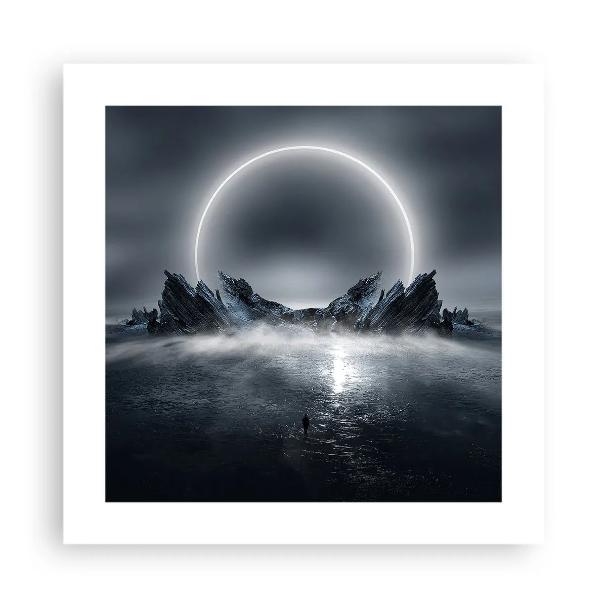 Plakat - En finale på en historie - 40x40 cm