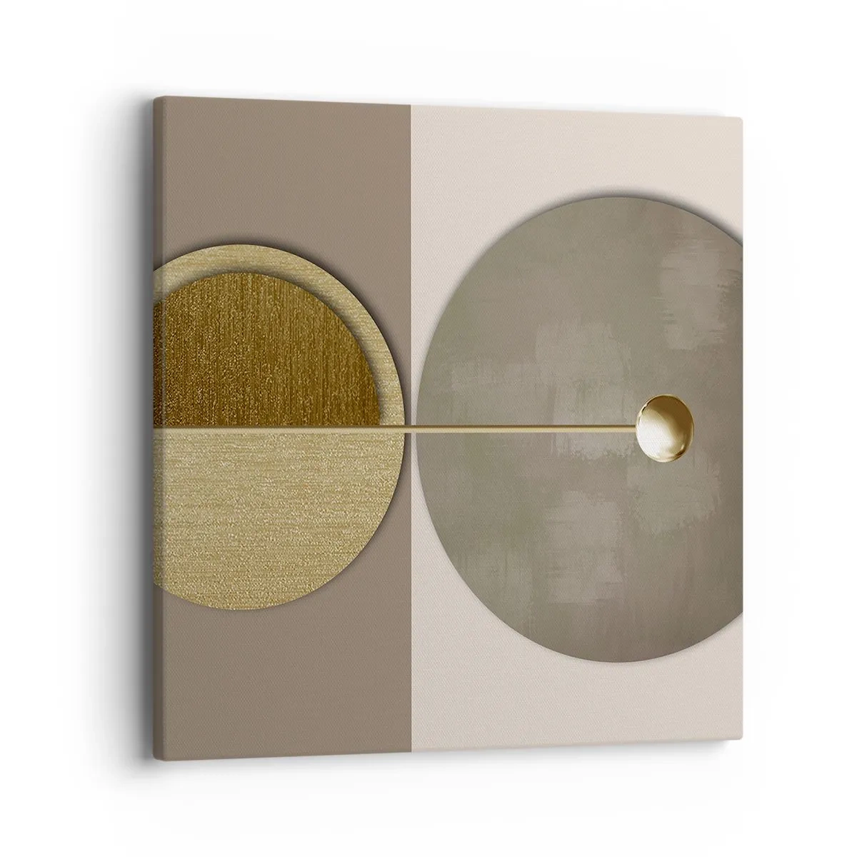 Lærredstryk - Billede på lærred - Perfekt balance - 40x40 cm