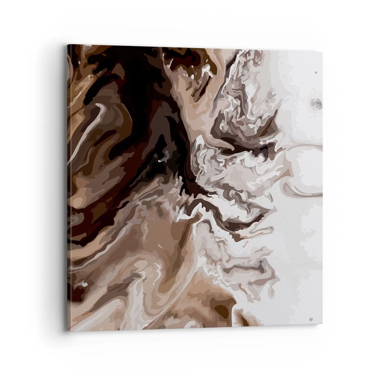 Lærredstryk - Billede på lærred - Farvekontrast - 70x70 cm