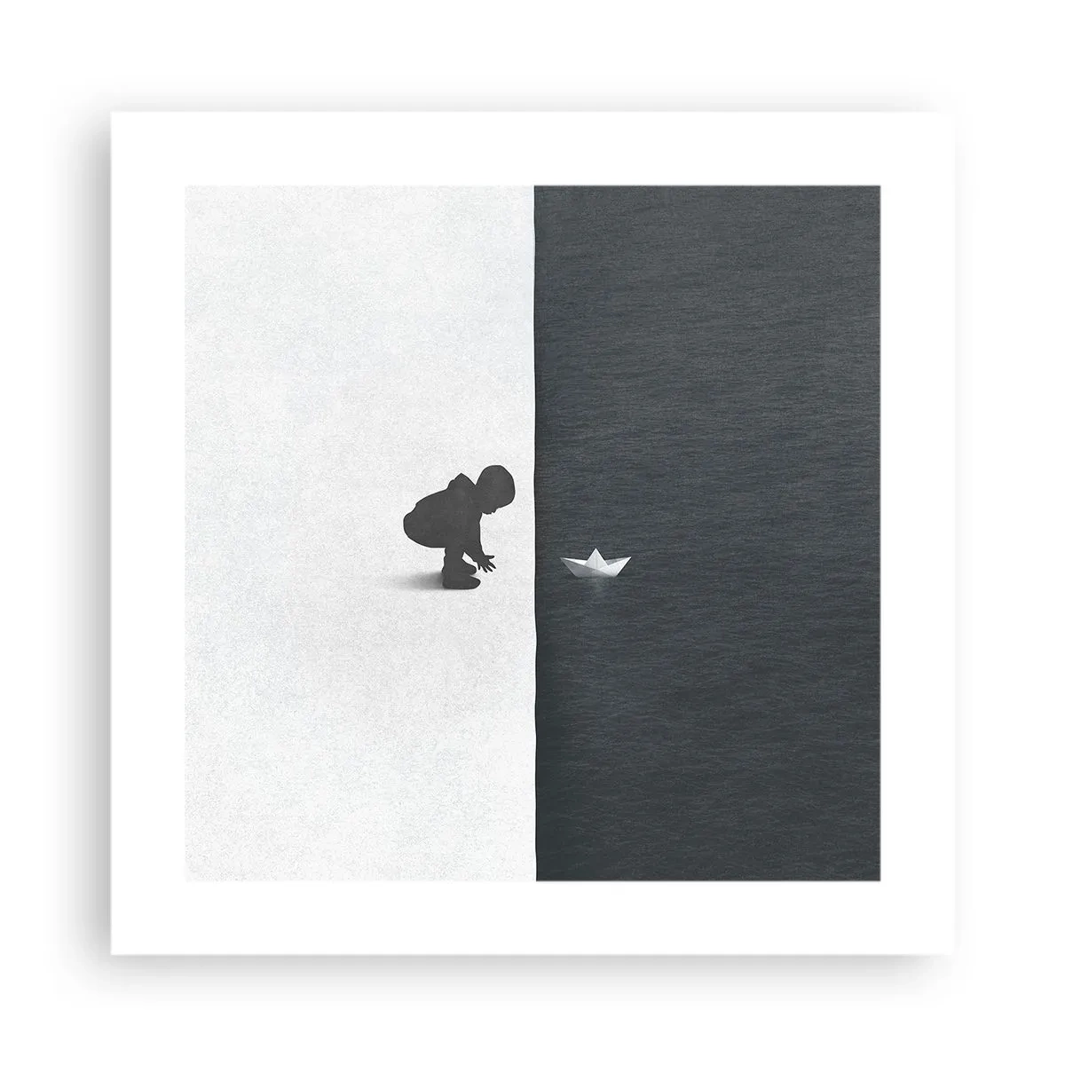 Plakat - Stor ekspedition - 40x40 cm