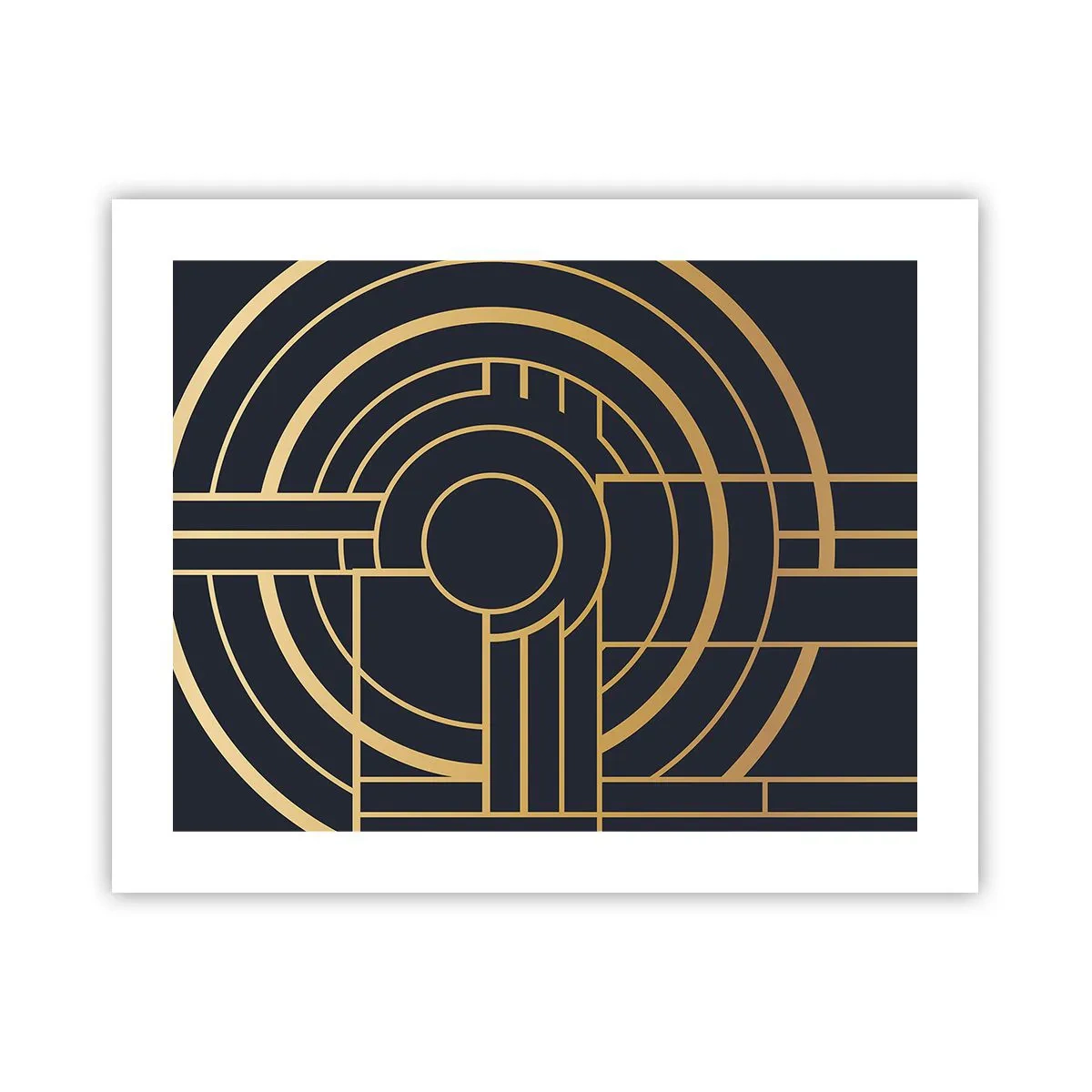 Plakat - At vende tingene på hovedet - 50x40 cm