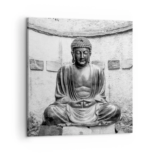 Lærredstryk - Billede på lærred - Ved fredens kilde - 50x50 cm