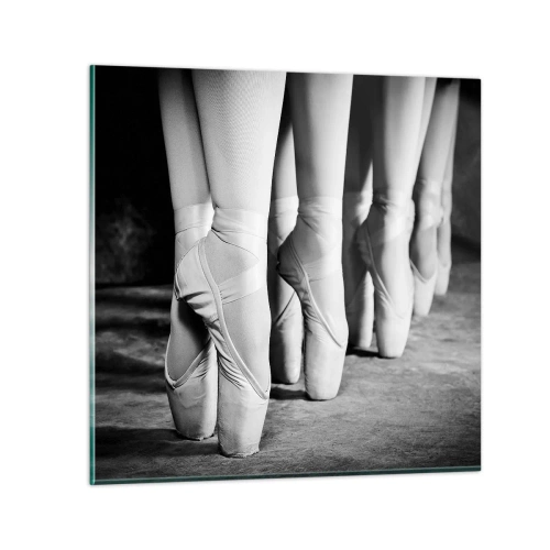 Billede på glas - Sammen, let - 40x40 cm