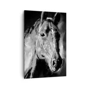 Lærredstryk - Billede på lærred - Skinnende en ædel sjæl - 70x100 cm