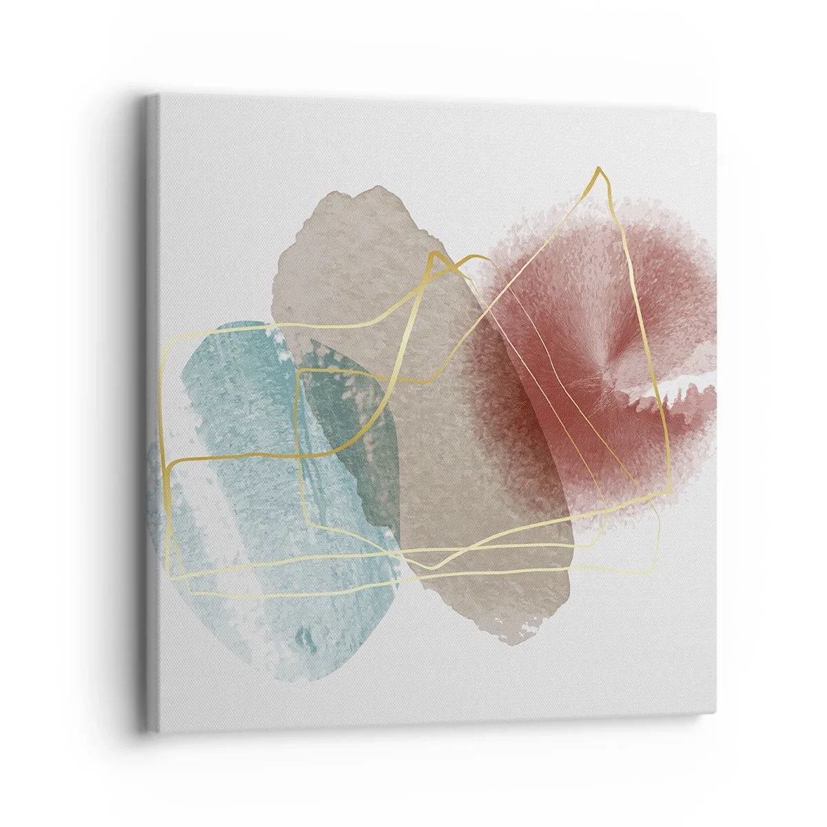 Lærredstryk - Billede på lærred - Rummets perler - 30x30 cm