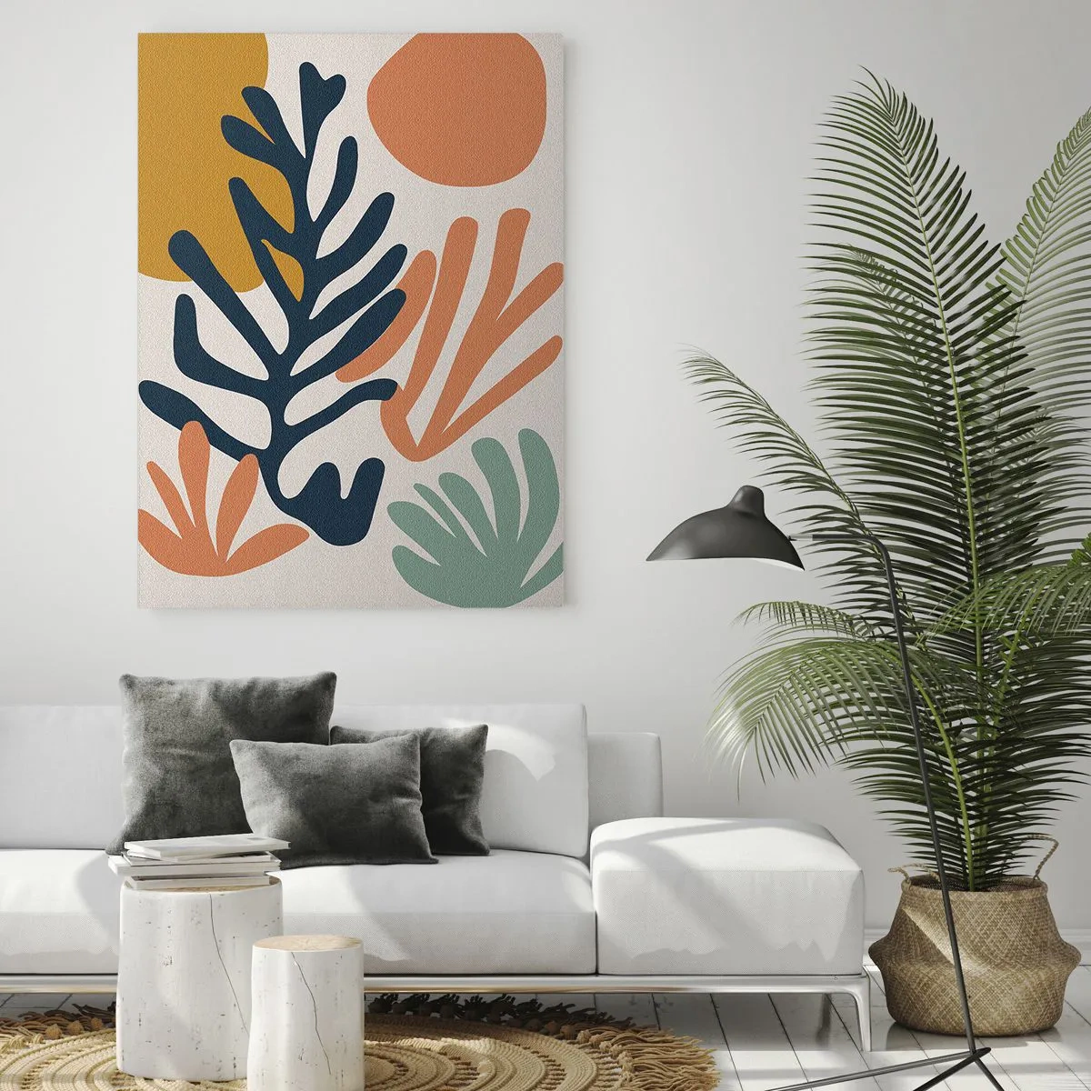 Billede på glas - Koralhav - 50x70 cm