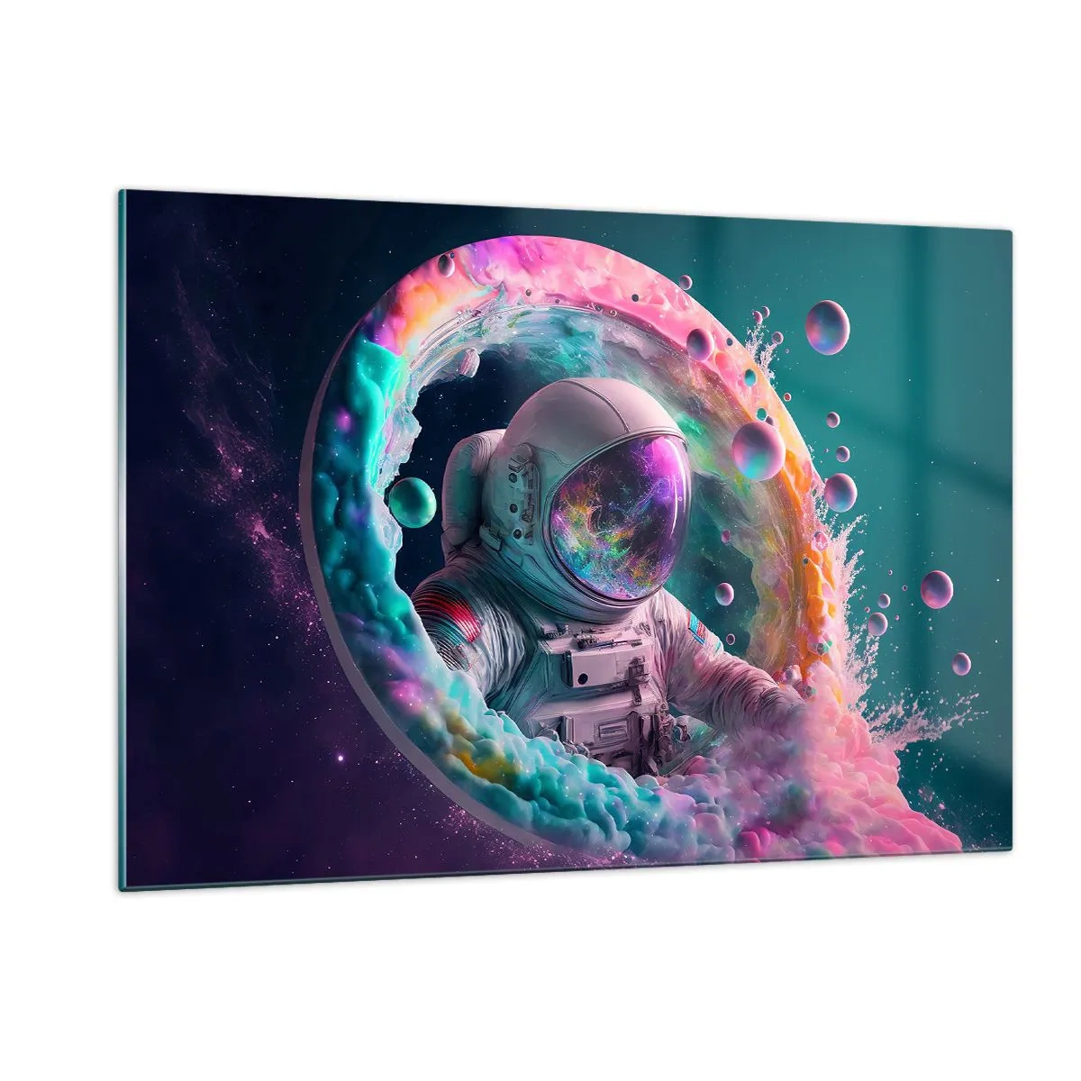 Billede på glas - Stjerneport - 120x80 cm