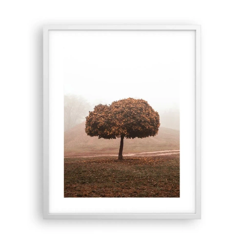 Plakat i hvid ramme - Efter en travl sommer - 40x50 cm