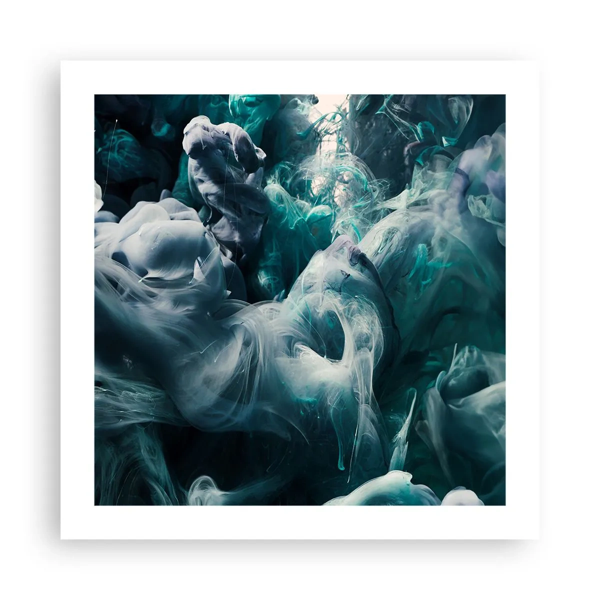 Plakat - Farvebevægelse - 50x50 cm