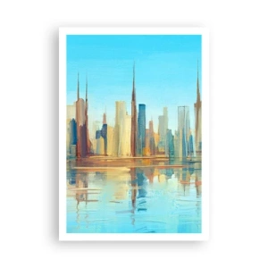 Plakat - Solrig metropol - 70x100 cm