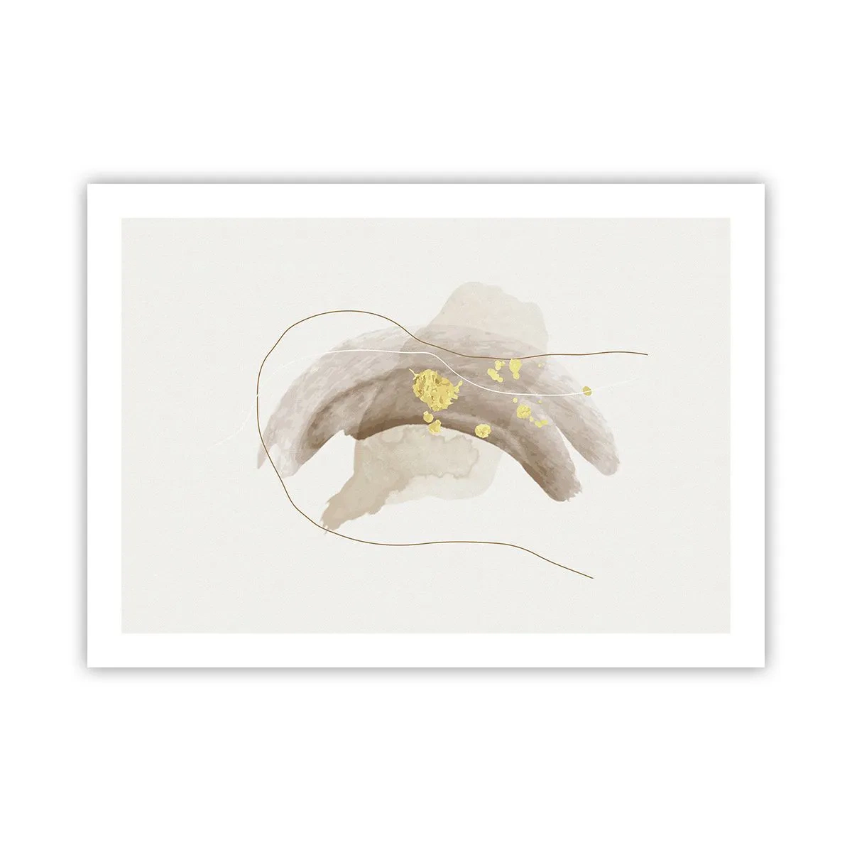Plakat - Mødt i rummet - 70x50 cm